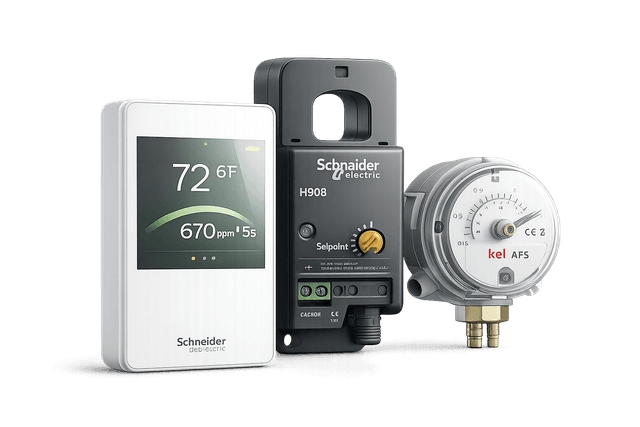 Schneider Electric Sensors for HVAC and Building Automation